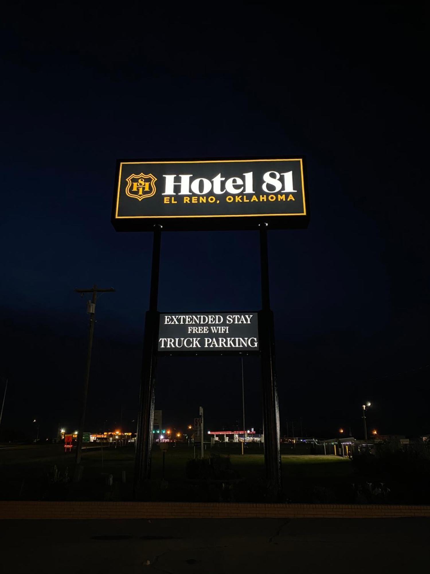 Hotel 81 El Reno מראה חיצוני תמונה